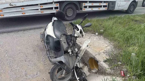 Kastamonu'da Motosiklet Kazası