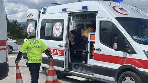 Burdur'da Trafik Kazası Meydana Geldi