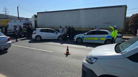 Zonguldak'ta Trafik Kazası: 1 Yaralı