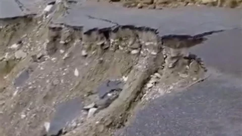 Sinop'ta Heyelan Olayı Yaşandı