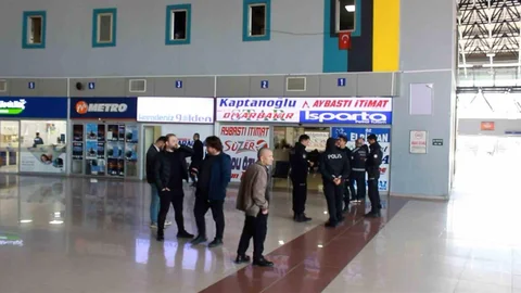 Samsun Otogarı'nda Tahliye Gerilimi