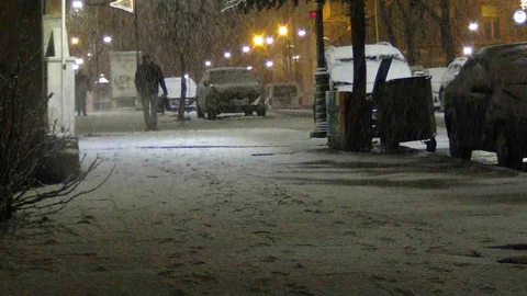 Kars'ta Yoğun Kar Yağışı Etkili Oldu