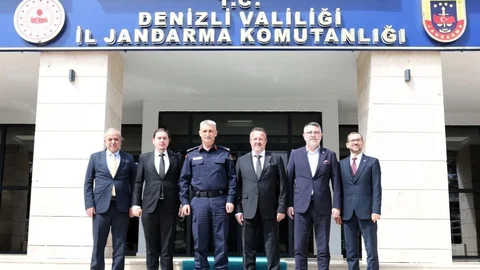 Denizli OSB'den Jandarma Ziyareti