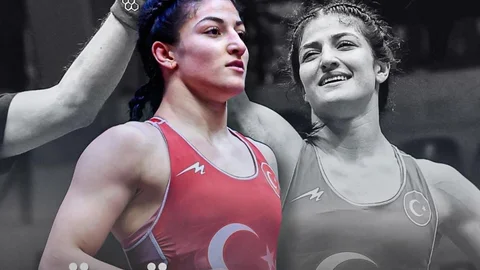 Erzincanlı Güreşçi Elvira Süleyman Avrupa İkincisi Oldu
