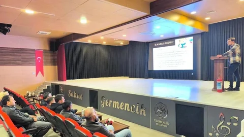 Germencik'te İş Güvenliği Eğitimi Verildi