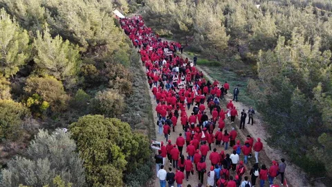 Çanakkale'de 57'nci Alay Yürüyüşü Düzenlendi
