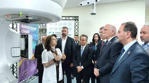 Tokat’ta Radyoterapi Cihazı Hizmete Girdi