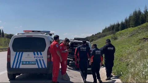 Bursa'da Otoyola Çocuk Bırakıldı İhbarı