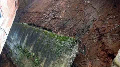 Trabzon'da Şiddetli Yağış Etkili Oldu