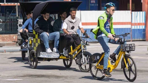 İzmir'de Bisicab Projesi Başlıyor