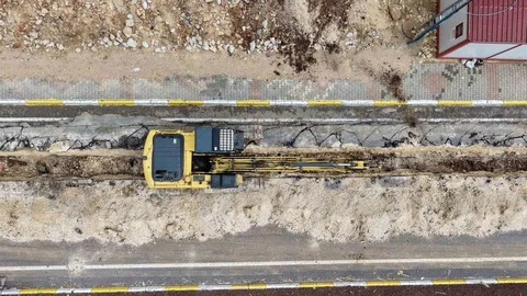 Mardin'de Atıksu Hattı Çalışması Tamamlandı