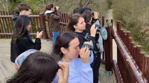 Kırklareli'nde Öğrenciler Temizlik Yaptı
