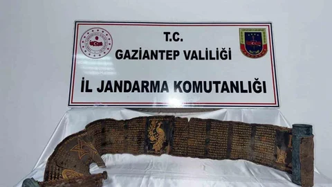 Gaziantep'te Tarihi Eser Ele Geçirildi