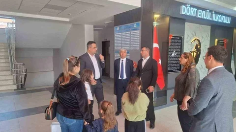 Sarıgöl'de Kaymakam Dalak Okul Ziyareti Yaptı