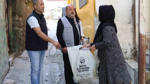 Hatay'da Sosyal Destek Çalışmaları