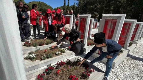Çanakkale'de Anma Töreni Düzenlendi