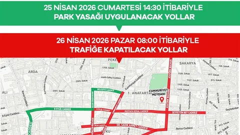 Mesir Festivali İçin Kapalı Yollar Açıklandı