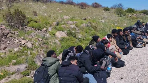 Çeşme'de Yasa Dışı Göçmen Operasyonu