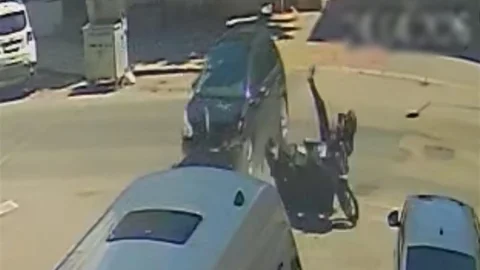 Tekirdağ'da Motosiklet Kazası Yaşandı