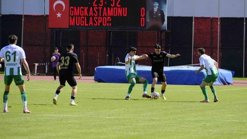 Kastamonu'da Muğlaspor Farklı Galip Geldi