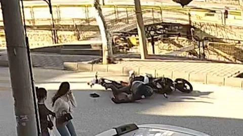 Kastamonu'da Motosiklet Kazası