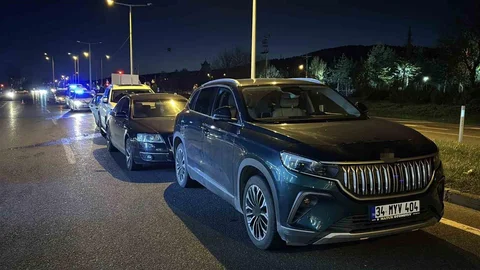 Bolu'da Zincirleme Trafik Kazası