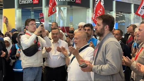 Hac Kafilesi İstanbul'dan Uğurlandı