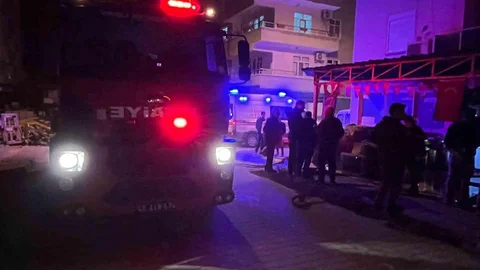 Yatağan'da Bisiklet Tamirhanesinde Yangın Çıktı