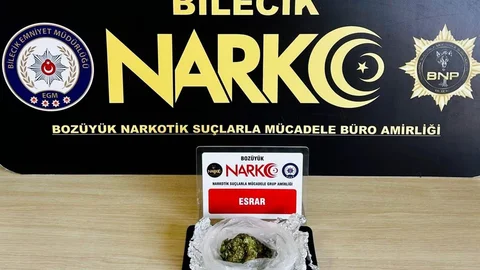 Bilecik’te uyuşturucu operasyonu: 1 gözaltı