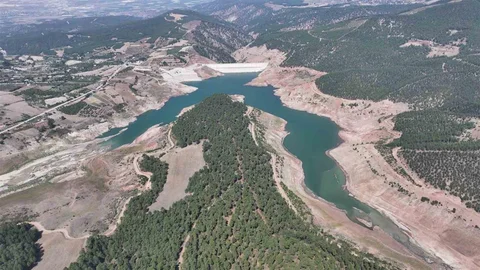 Denizli'de Akbaş Barajı Doluluk Oranı Yükseldi