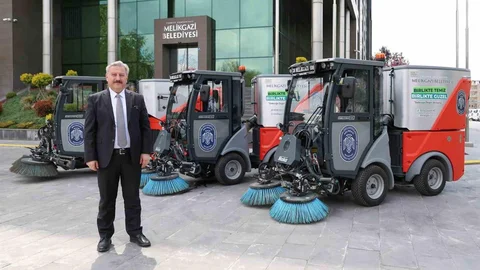 Melikgazi’de Yeni Araçlar Hizmete Girdi