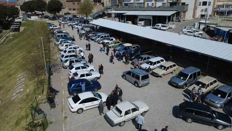 Demirci 2. El Oto Pazarı Açıldı