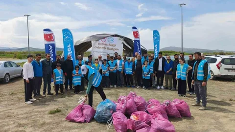 Malatya'da Kıyı Temizliği Etkinliği