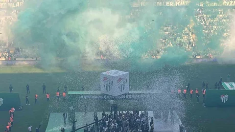 Bursa'da Şampiyonluk Kutlaması