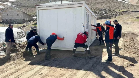 Patnos'ta Deprem Sonrası Barınma Çözümleri