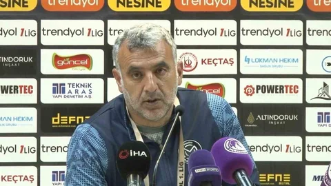 Manisa FK Teknik Sorumlusu Çakmak Açıklama Yaptı