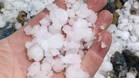 Malatya'da Dolu Zarara Neden Oldu