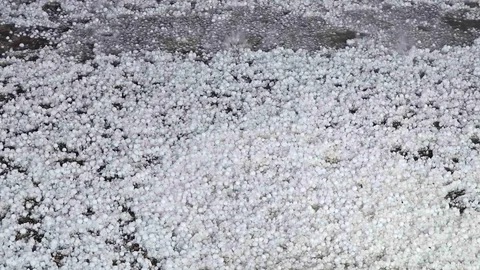 Elazığ’da Dolu Etkisini Gösterdi