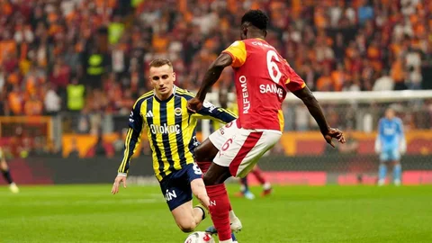 Galatasaray Fenerbahçe Derbisinde 1-0 Önde