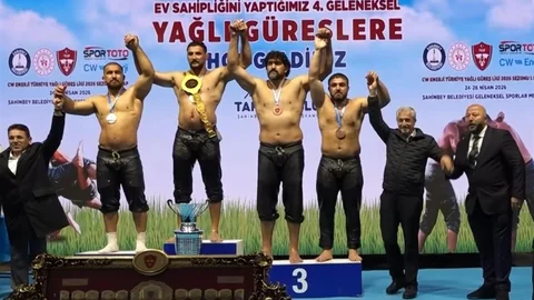 Gaziantep’te Yağlı Güreş Ligi Finali
