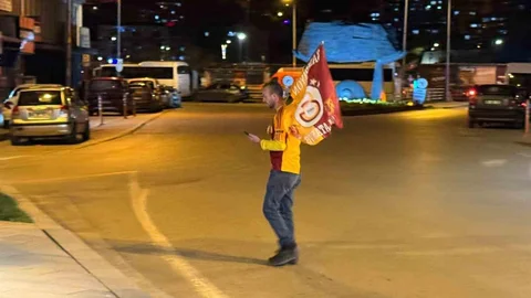 Zonguldak'ta Galatasaray Coşkusu