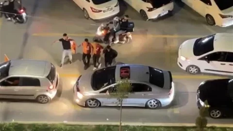 Osmaniye'de Galatasaray Coşkusu