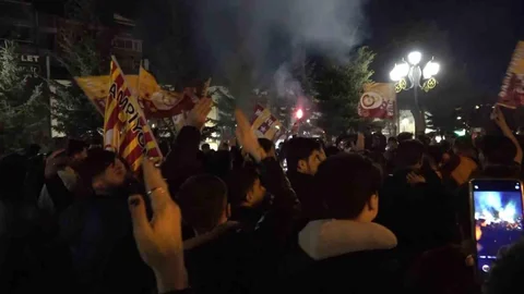 Erzurum'da Galatasaray Coşkusu