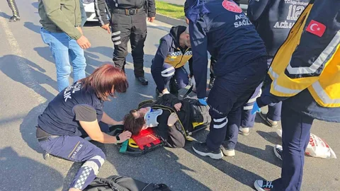 Zonguldak'ta Sağlık Aracı Öğrenciye Çarptı