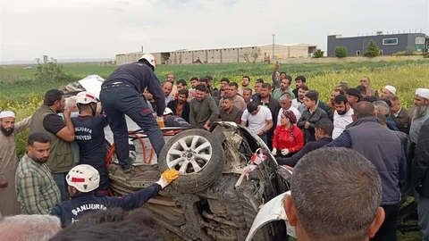 Şanlıurfa'da Trafik Kazası Meydana Geldi