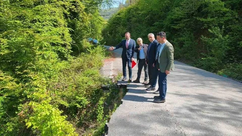 AK Parti heyeti bölgesinde inceleme yaptı