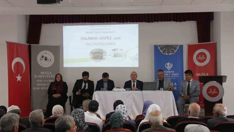 Dalamanlı hacı adayları kutsal yolculuğa hazır