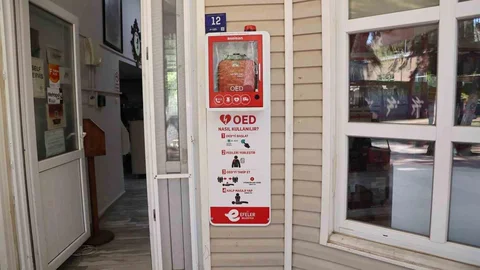 Efeler’de acil müdahale için OED cihazları devreye giriyor