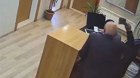 Ordu'da Belediye Personeline Saldırı Anı Kamerada