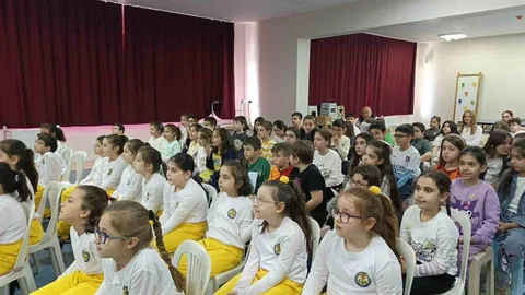 Dr. Derviş Nihat Arkat İlkokulunda Bilim Söyleşisi
